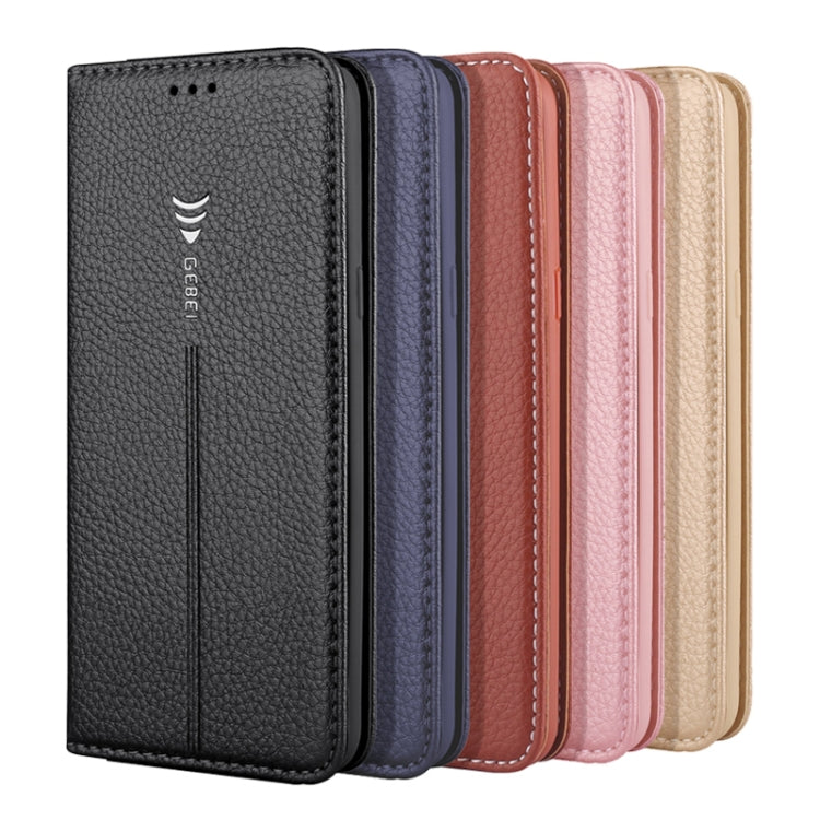 For Galaxy Note 8 GEBEI PU+TPU Horizontal Flip Protective Case with Holder & Card Slots