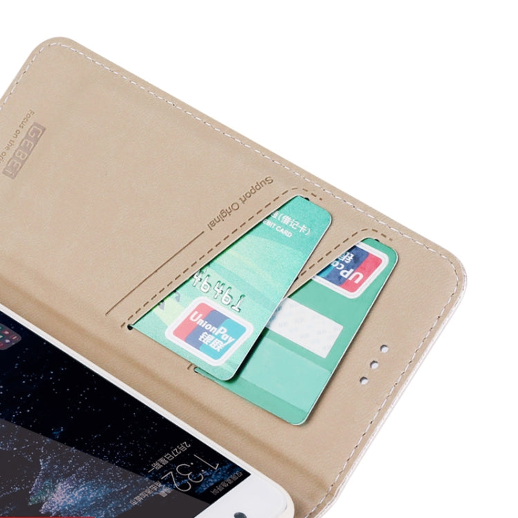 For Huawei P10 GEBEI PU+TPU Horizontal Flip Protective Case with Holder & Card Slots