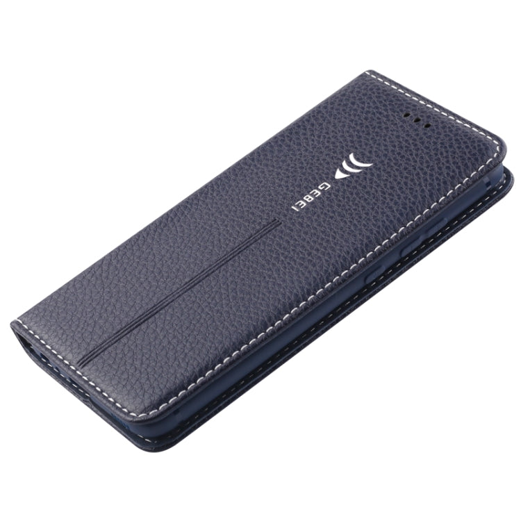 For Huawei P10 GEBEI PU+TPU Horizontal Flip Protective Case with Holder & Card Slots