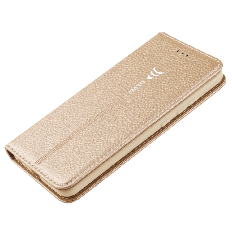 For Huawei P10 GEBEI PU+TPU Horizontal Flip Protective Case with Holder & Card Slots