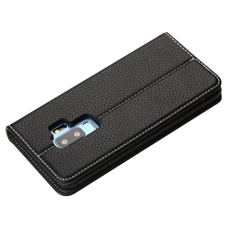For Galaxy S9 GEBEI PU+TPU Horizontal Flip Protective Case with Holder & Card Slots