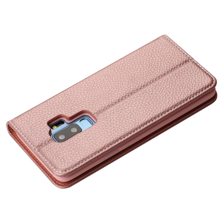 For Galaxy S9 GEBEI PU+TPU Horizontal Flip Protective Case with Holder & Card Slots
