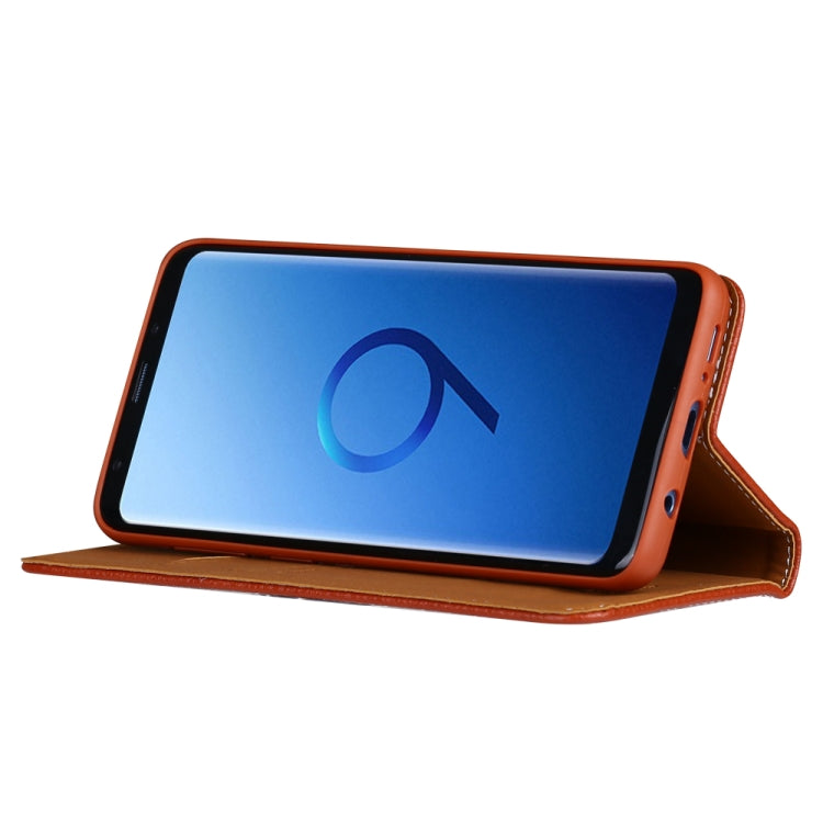 For Galaxy S9 GEBEI PU+TPU Horizontal Flip Protective Case with Holder & Card Slots