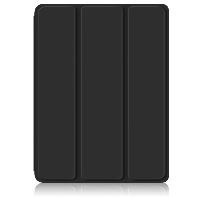 For iPad mini 6 Solid Color TPU + Acrylic Horizontal Flip Leather Tablet Case with Three-folding Holder & Sleep / Wake-up Function & Pen Slot