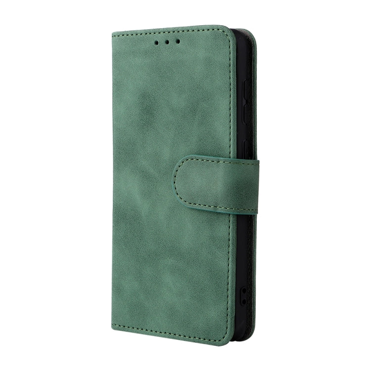 For ZTE Blade A31 Solid Color Skin Feel Magnetic Buckle Horizontal Flip Calf Texture PU Leather Case with Holder & Card Slots & Wallet
