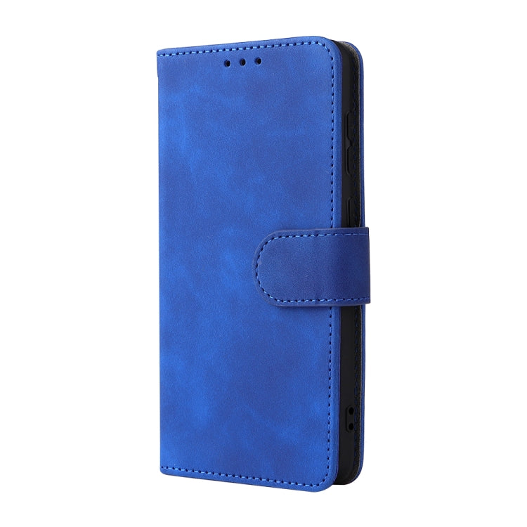 For ZTE Blade A31 Solid Color Skin Feel Magnetic Buckle Horizontal Flip Calf Texture PU Leather Case with Holder & Card Slots & Wallet