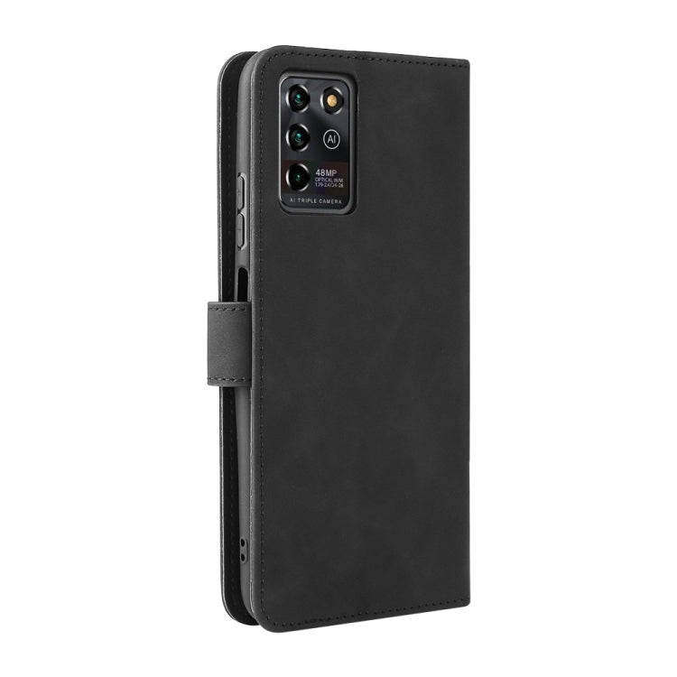 For ZTE Blade V30 Vita Solid Color Skin Feel Magnetic Buckle Horizontal Flip Calf Texture PU Leather Case with Holder & Card Slots & Wallet