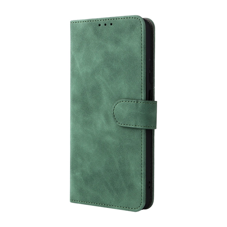 For ZTE Blade V30 Vita Solid Color Skin Feel Magnetic Buckle Horizontal Flip Calf Texture PU Leather Case with Holder & Card Slots & Wallet