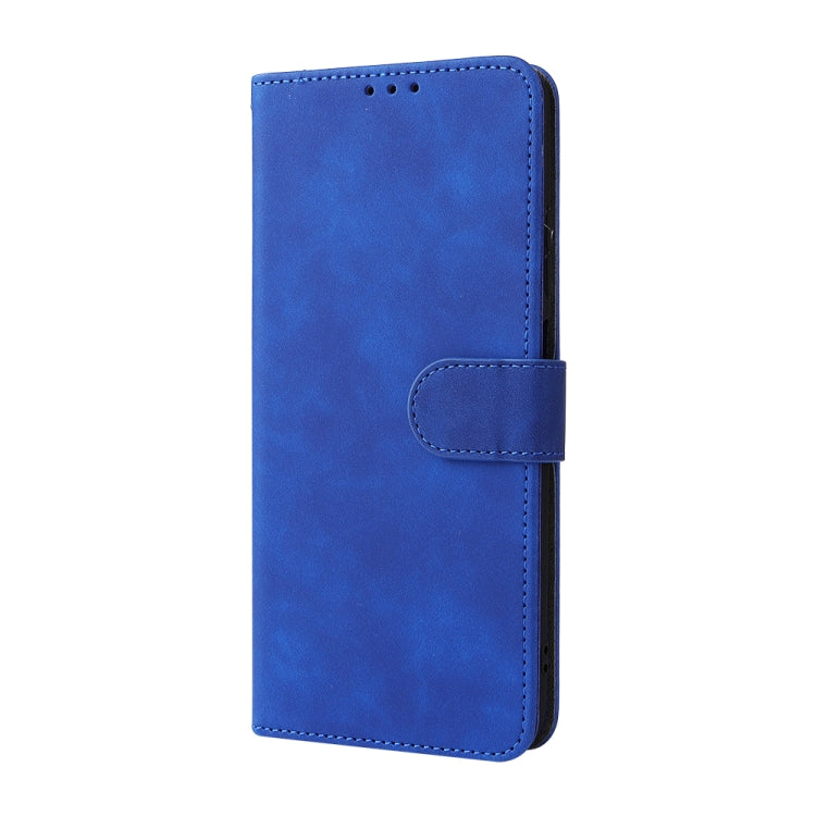 For ZTE Blade V30 Vita Solid Color Skin Feel Magnetic Buckle Horizontal Flip Calf Texture PU Leather Case with Holder & Card Slots & Wallet
