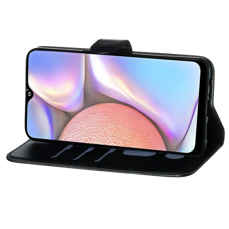 For Galaxy A10s Zipper Horizontal Flip Leather Case with Wallet & Holder & Card Slots