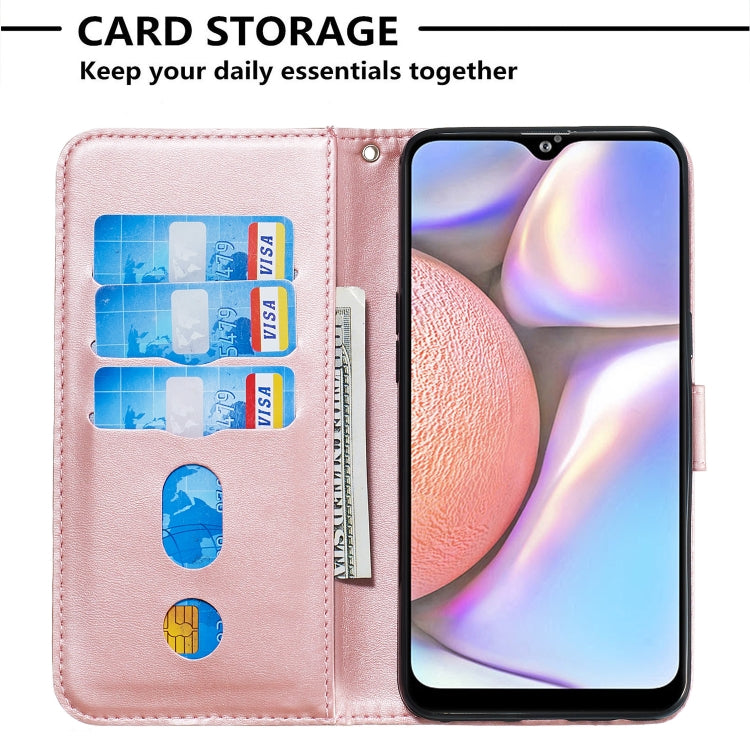 For Galaxy A10s Zipper Horizontal Flip Leather Case with Wallet & Holder & Card Slots
