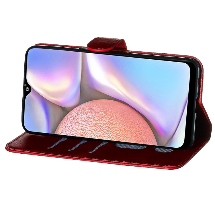 For Galaxy A10s Zipper Horizontal Flip Leather Case with Wallet & Holder & Card Slots