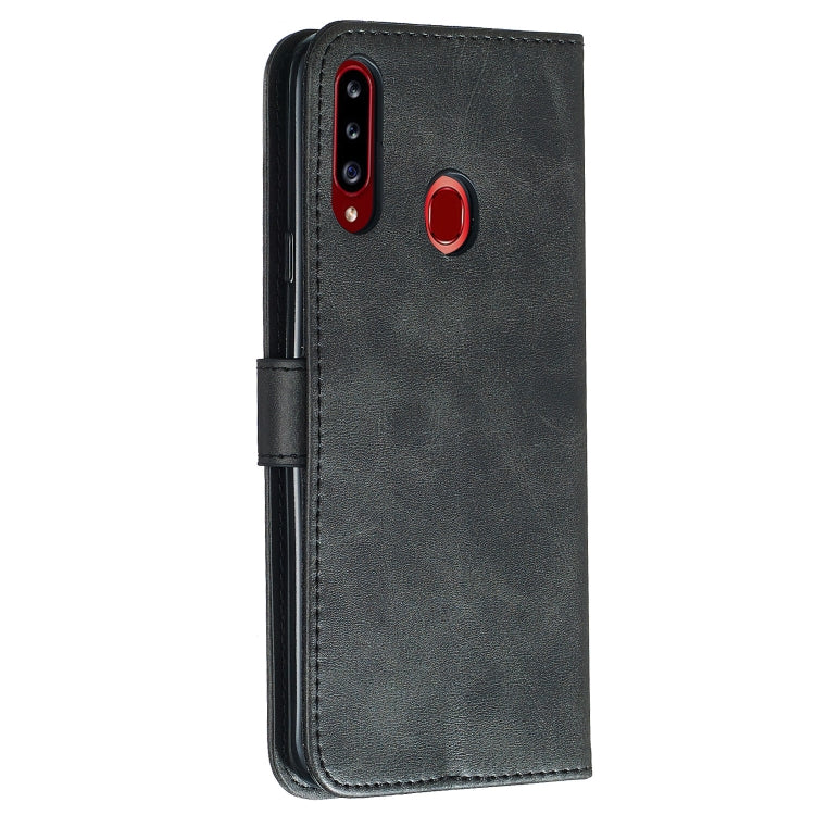 For Galaxy A20s Zipper Horizontal Flip Leather Case with Wallet & Holder & Card Slots