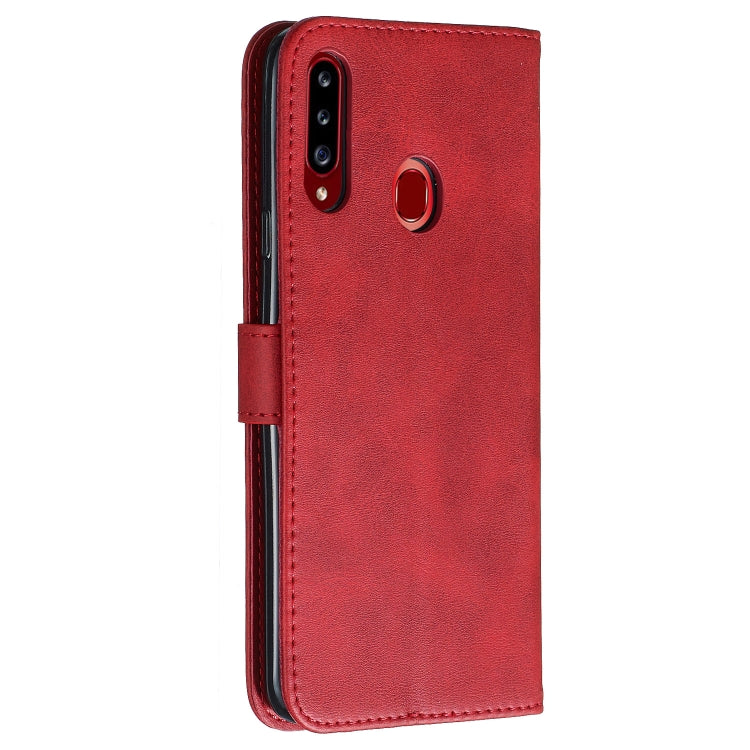 For Galaxy A20s Zipper Horizontal Flip Leather Case with Wallet & Holder & Card Slots