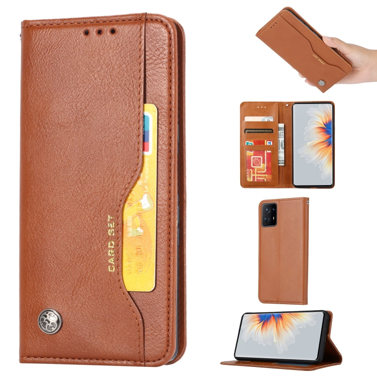 For Xiaomi Mi Mix 4 Knead Skin Texture Horizontal Flip Leather Case with Photo Frame & Holder & Card Slots & Wallet