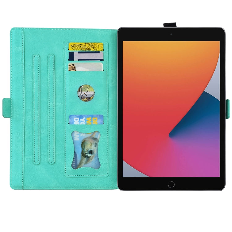 For iPad mini 6 Love Butterfly Pattern Horizontal Flip Leather Tablet Case with Holder