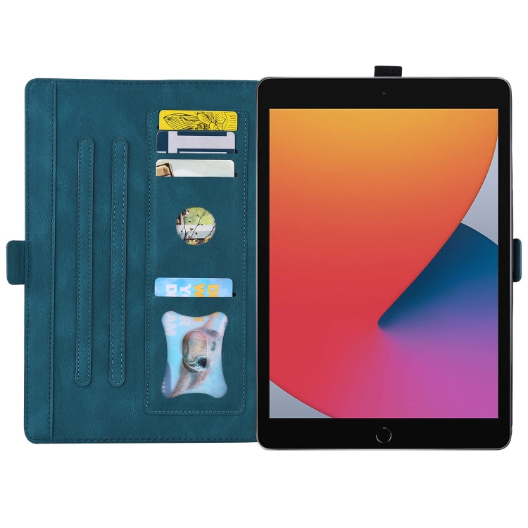 For iPad mini 6 Love Butterfly Pattern Horizontal Flip Leather Tablet Case with Holder