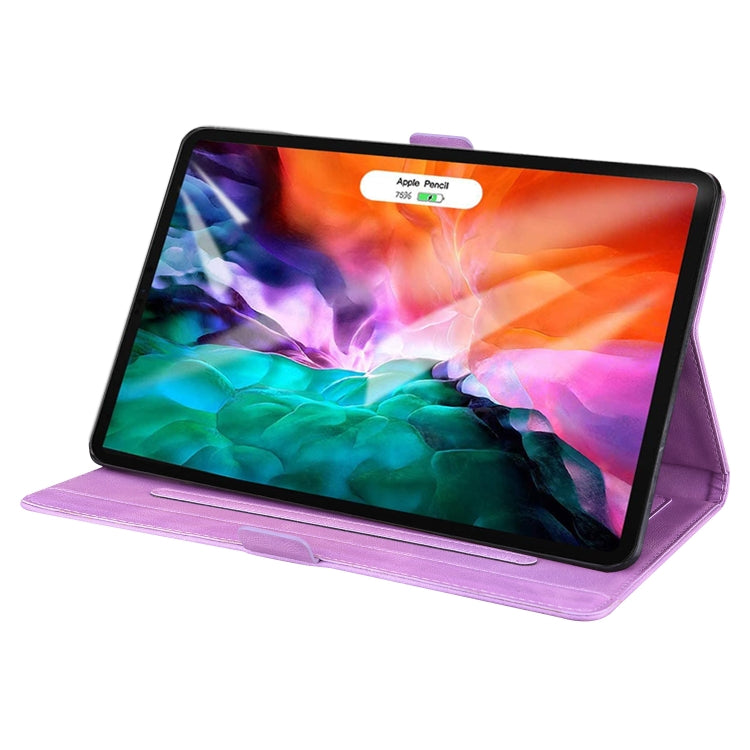 For iPad mini 6 Love Butterfly Pattern Horizontal Flip Leather Tablet Case with Holder
