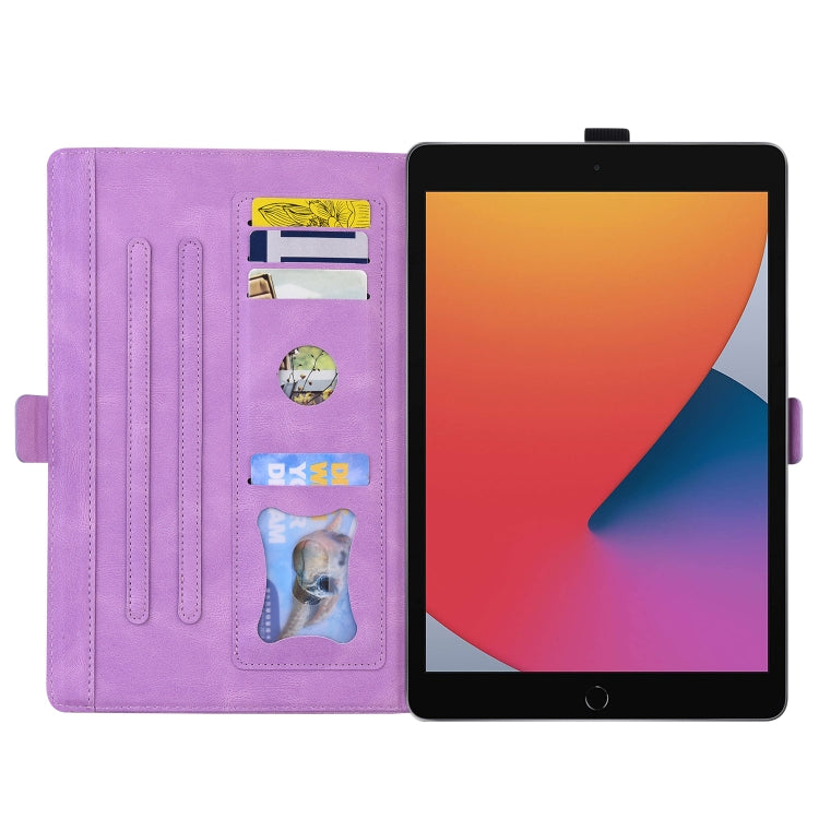 For iPad mini 6 Love Butterfly Pattern Horizontal Flip Leather Tablet Case with Holder