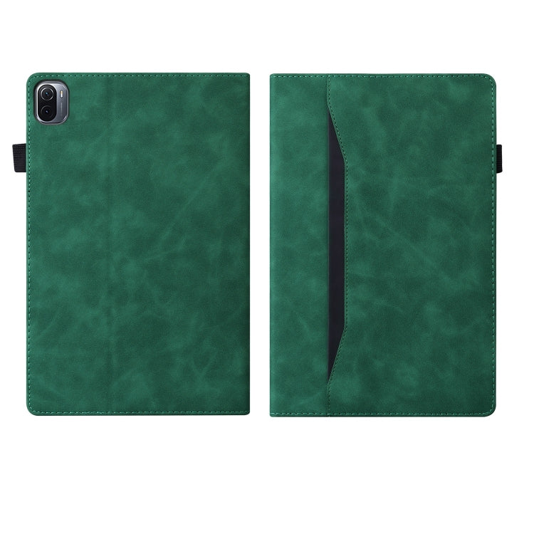 Business Shockproof Horizontal Flip Leather Case with Holder & Card Slots & Photo Frame & Pen Slot For Xiaomi Mi Pad 5 / 5 Pro