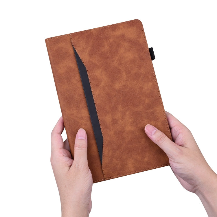 Business Shockproof Horizontal Flip Leather Case with Holder & Card Slots & Photo Frame & Pen Slot For Xiaomi Mi Pad 5 / 5 Pro