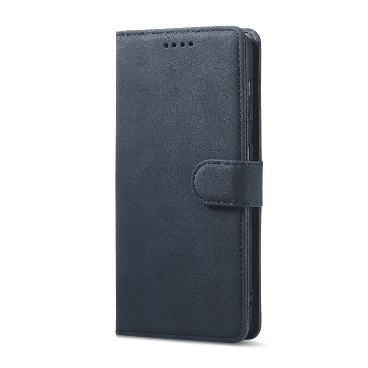 For Samsung Galaxy S21 Ultra 5G Frosted Anti-theft Brush Horizontal Flip Leather Case with Holder & Card Slots & Wallet