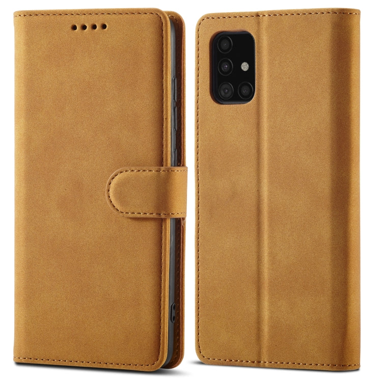 For Samsung Galaxy Note20 Frosted Anti-theft Brush Horizontal Flip Leather Case with Holder & Card Slots & Wallet