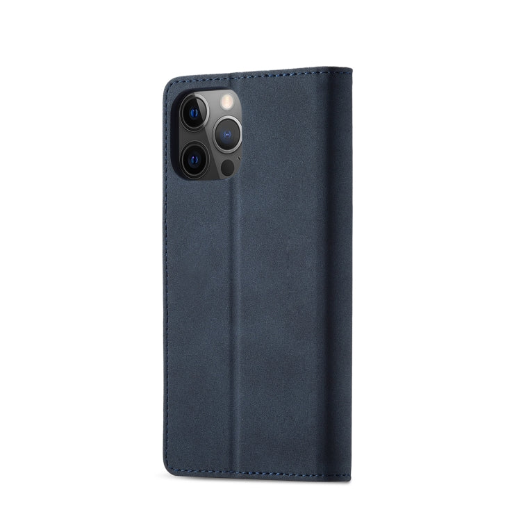 For iPhone 12 mini Frosted Anti-theft Brush Horizontal Flip Leather Case with Holder & Card Slots & Wallet