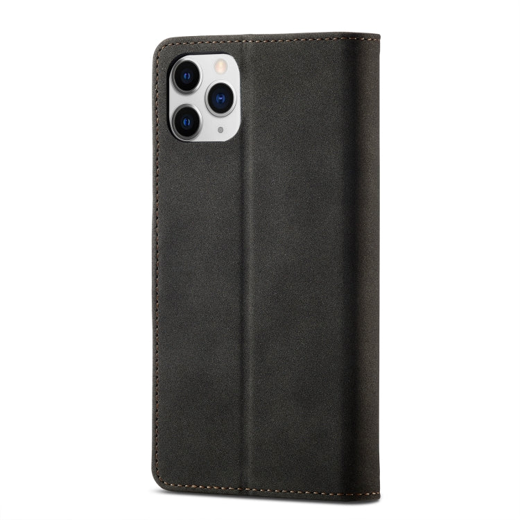Frosted Anti-theft Brush Horizontal Flip Leather Case with Holder & Card Slots & Wallet For iPhone 11 Pro