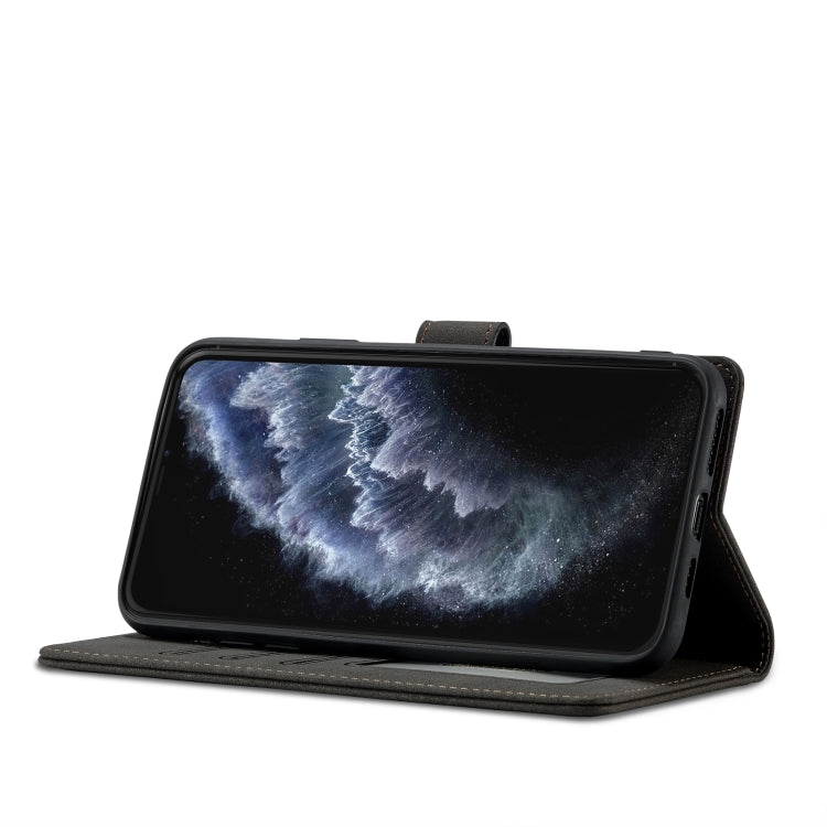 Frosted Anti-theft Brush Horizontal Flip Leather Case with Holder & Card Slots & Wallet For iPhone 11 Pro