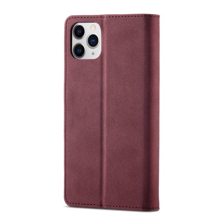 Frosted Anti-theft Brush Horizontal Flip Leather Case with Holder & Card Slots & Wallet For iPhone 11 Pro