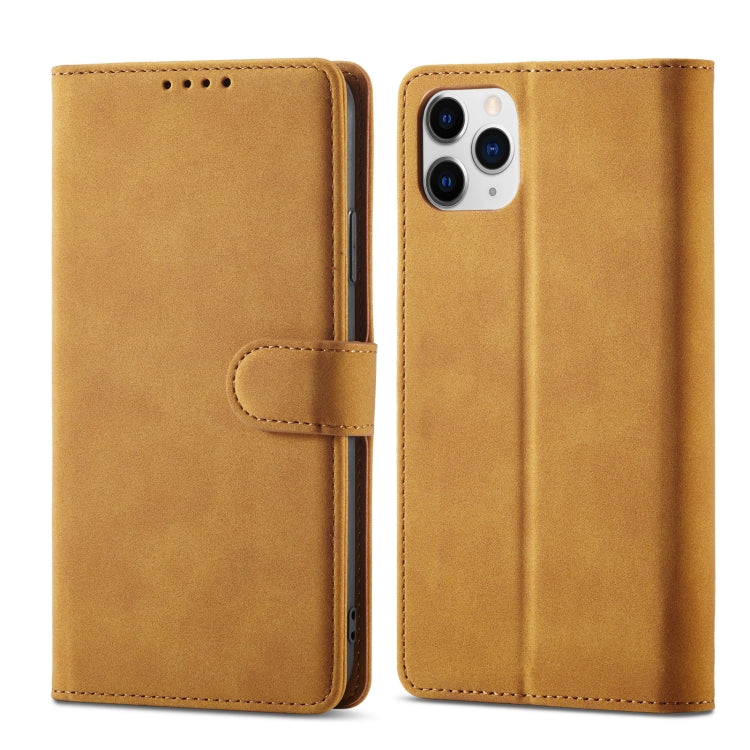 Frosted Anti-theft Brush Horizontal Flip Leather Case with Holder & Card Slots & Wallet For iPhone 11 Pro