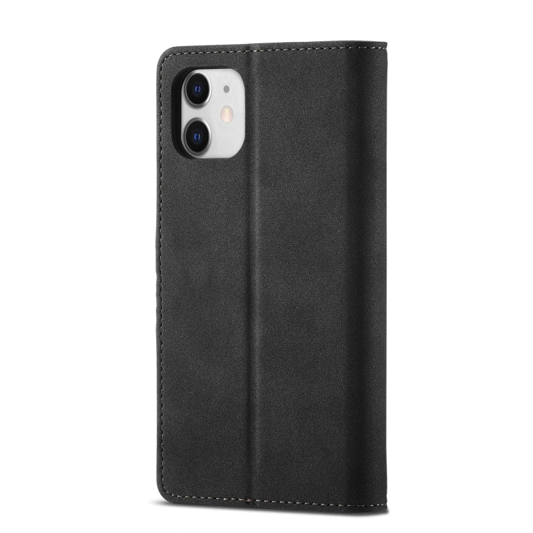 Frosted Anti-theft Brush Horizontal Flip Leather Case with Holder & Card Slots & Wallet For iPhone 11