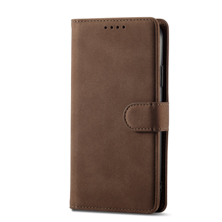 Frosted Anti-theft Brush Horizontal Flip Leather Case with Holder & Card Slots & Wallet For iPhone 11