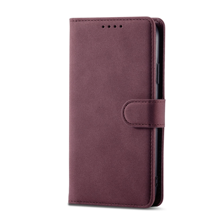 Frosted Anti-theft Brush Horizontal Flip Leather Case with Holder & Card Slots & Wallet For iPhone 11