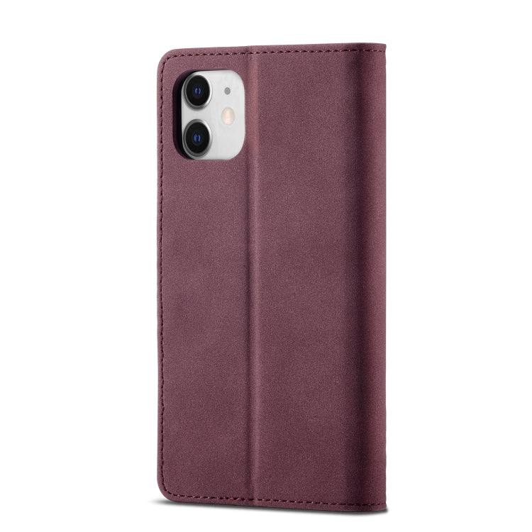 Frosted Anti-theft Brush Horizontal Flip Leather Case with Holder & Card Slots & Wallet For iPhone 11