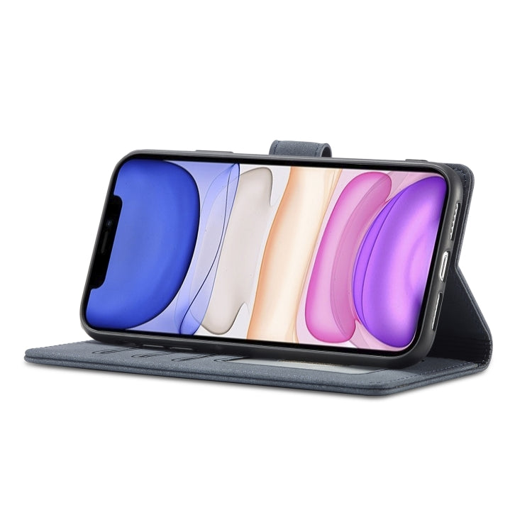 Frosted Anti-theft Brush Horizontal Flip Leather Case with Holder & Card Slots & Wallet For iPhone 11