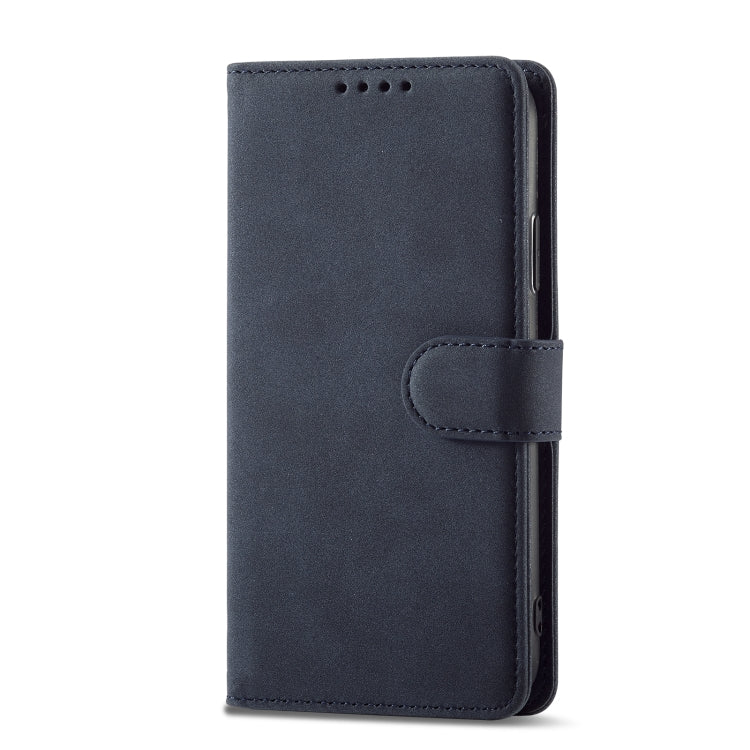 For iPhone XS Max Frosted Anti-theft Brush Horizontal Flip Leather Case with Holder & Card Slots & Wallet