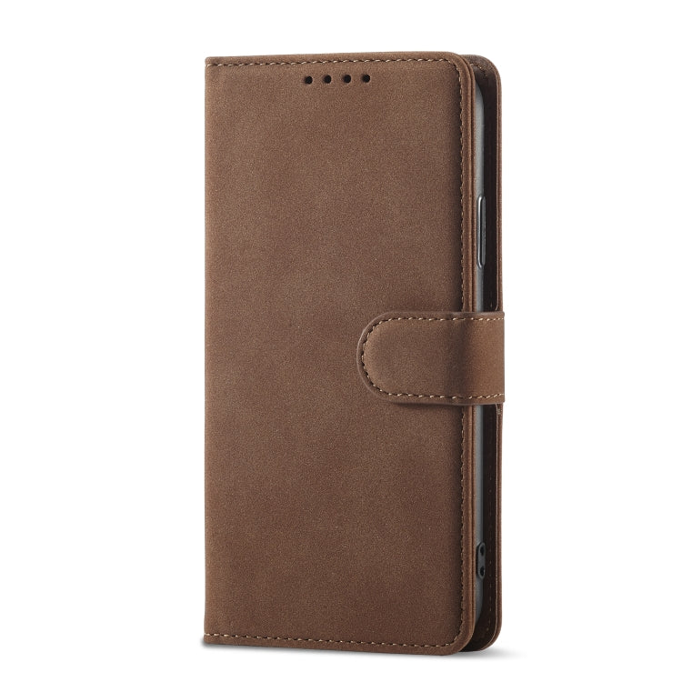 For iPhone XR Frosted Anti-theft Brush Horizontal Flip Leather Case with Holder & Card Slots & Wallet