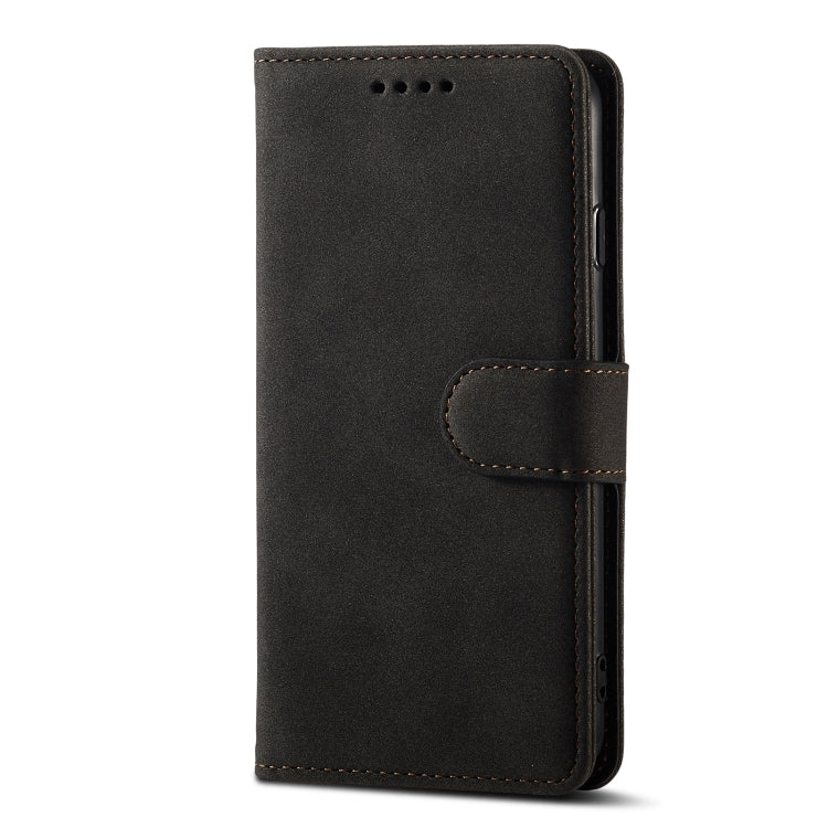 Frosted Anti-theft Brush Horizontal Flip Leather Case with Holder & Card Slots & Wallet For iPhone 8 Plus & 7 Plus