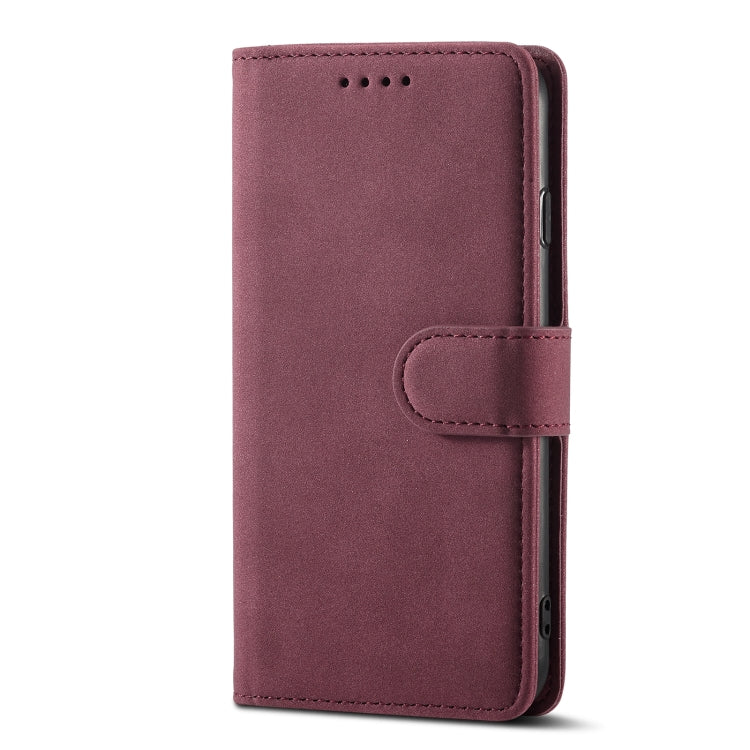 Frosted Anti-theft Brush Horizontal Flip Leather Case with Holder & Card Slots & Wallet For iPhone 8 Plus & 7 Plus