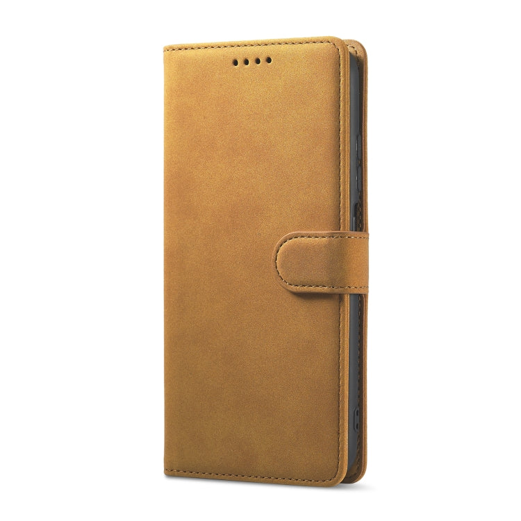 For Xiaomi Redmi Note 10 Frosted Anti-theft Brush Horizontal Flip Leather Case with Holder & Card Slots & Wallet