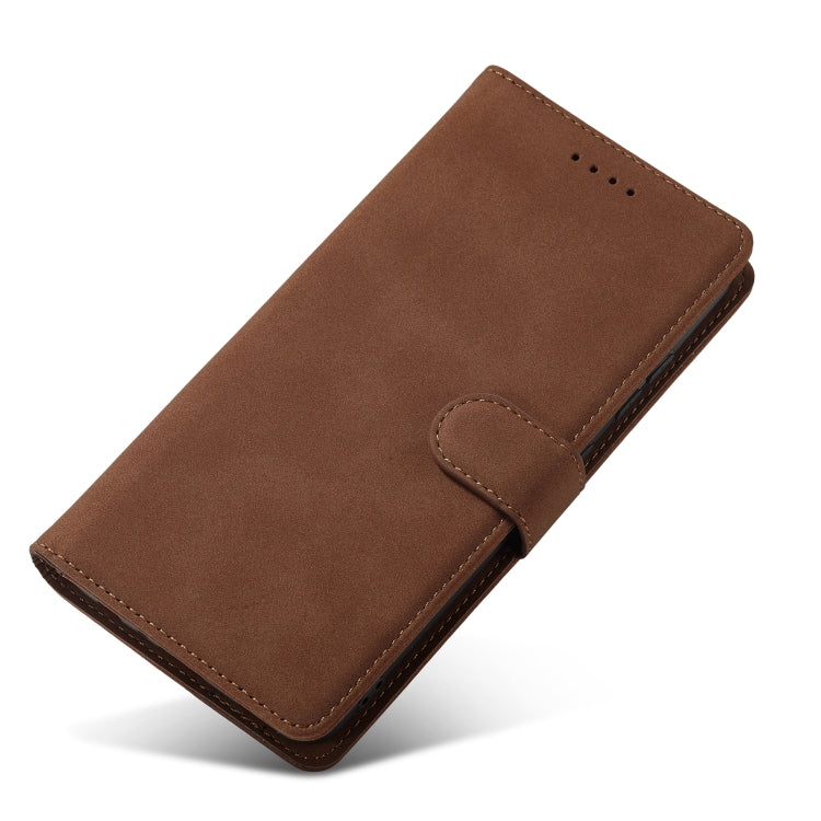 For Samsung Galaxy A52 5G/4G Frosted Anti-theft Brush Horizontal Flip Leather Case with Holder & Card Slots & Wallet