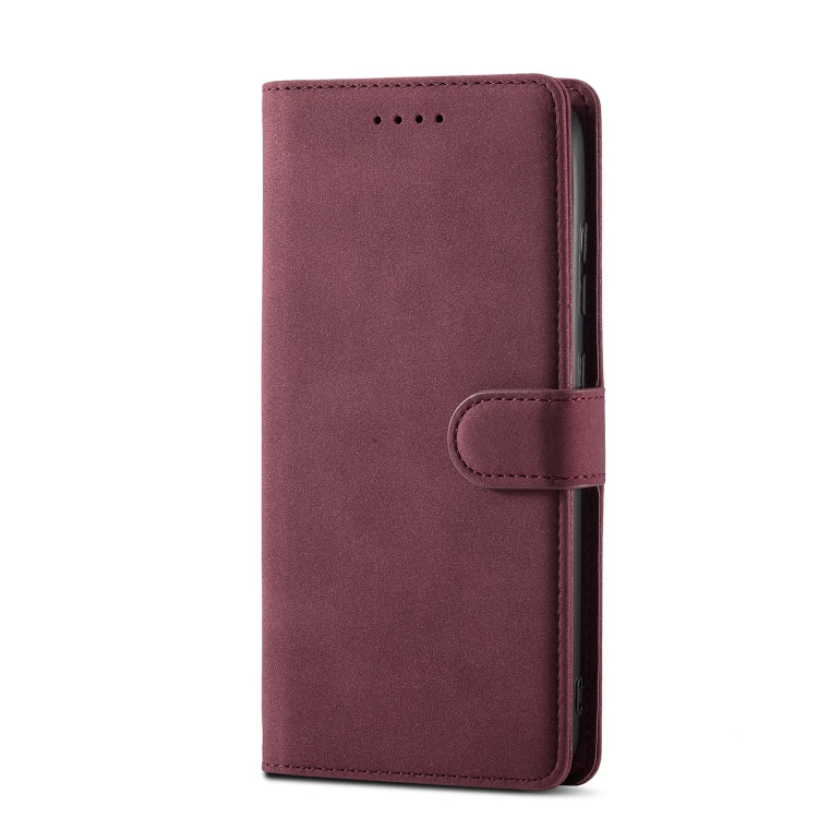 For Samsung Galaxy A52 5G/4G Frosted Anti-theft Brush Horizontal Flip Leather Case with Holder & Card Slots & Wallet
