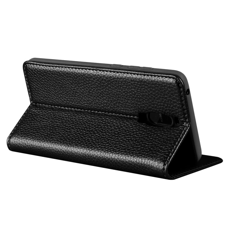 For Huawei Mate 9 Pro GEBEI PU+TPU Horizontal Flip Protective Case with Holder & Card Slots