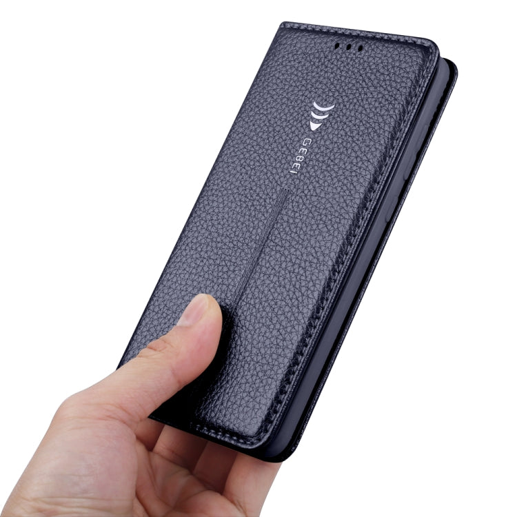 For Huawei Mate 9 Pro GEBEI PU+TPU Horizontal Flip Protective Case with Holder & Card Slots