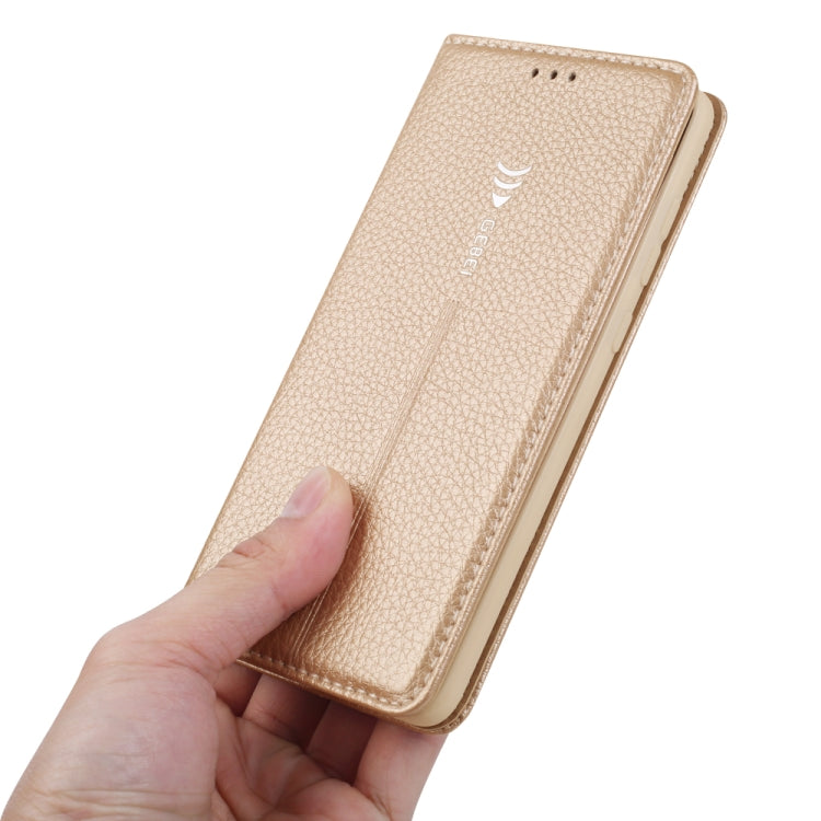 For Huawei Mate 9 Pro GEBEI PU+TPU Horizontal Flip Protective Case with Holder & Card Slots