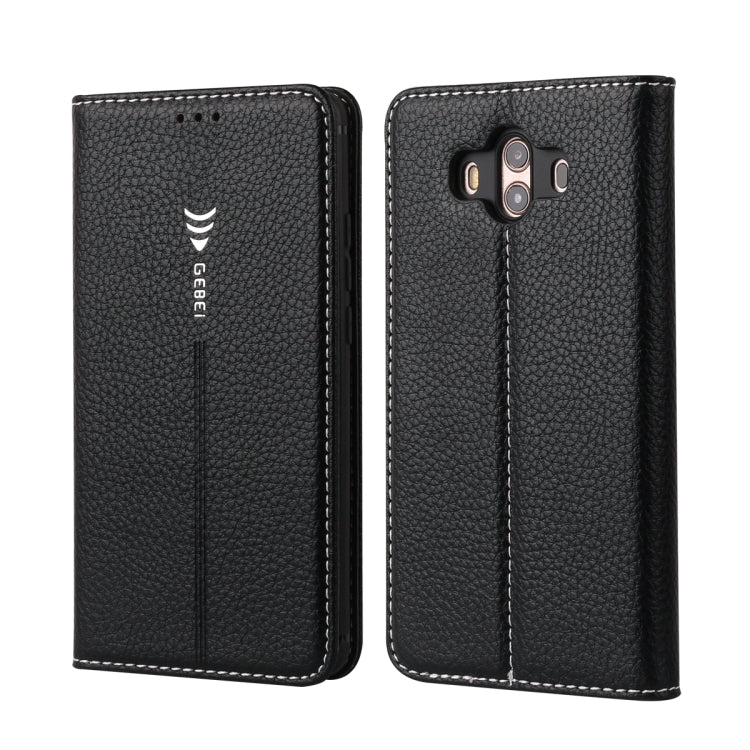 For Huawei Mate 10 GEBEI PU+TPU Horizontal Flip Protective Case with Holder & Card Slots