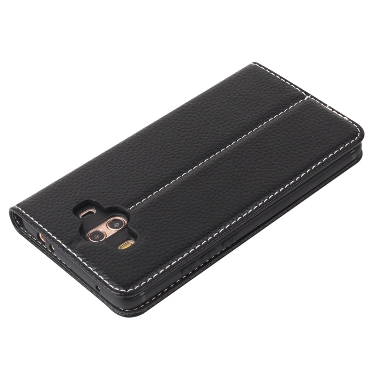 For Huawei Mate 10 GEBEI PU+TPU Horizontal Flip Protective Case with Holder & Card Slots