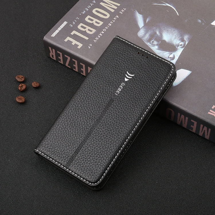 For Huawei Mate 10 GEBEI PU+TPU Horizontal Flip Protective Case with Holder & Card Slots